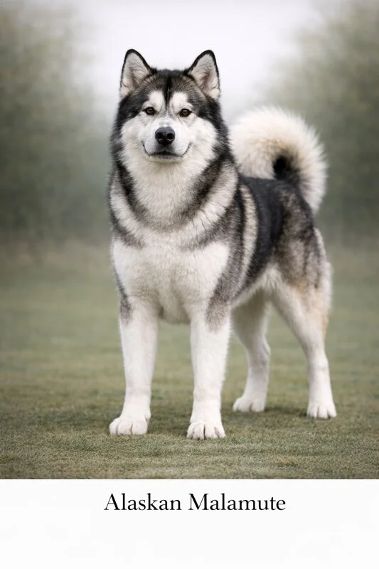 Alaskan Malamute puppy - Alaskan Malamute dog breed training guide