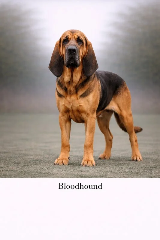 Bloodhound puppy - Bloodhound dog breed training guide