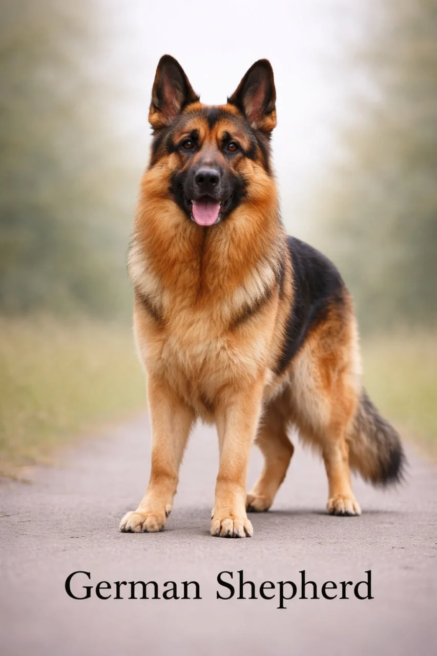 German Shepherd puppy - German Shepherd dog breed training guide