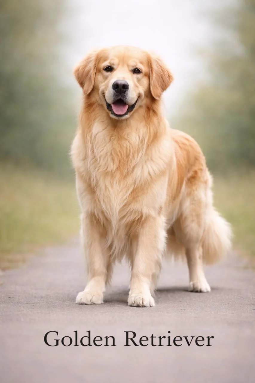 Golden Retriever puppy - Golden Retriever dog breed training guide
